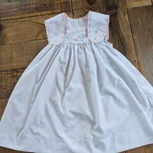 Hand embroidered/smocked dress size 18 months